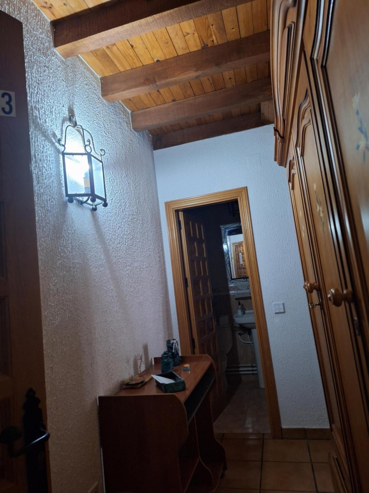 San Bartolomé de Pinares Hostal El Patio Restaurante מראה חיצוני תמונה
